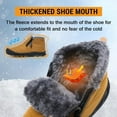 thumbnail image 2 of Snow Boots Mens Waterproof Winter Boots Fur Lined Warm Ankle Boots Zipper Closure Slip on Outdoor Boot Comfortable Walking Shoes, 2 of 6