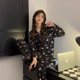 thumbnail image 2 of Sanrio Kulomi Autumn Cotton Women's Pajamas Long Sleeves Long Pants Home Silk Pajamas Women's Loungewear Pajamas Pants Set, 2 of 3