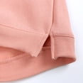 thumbnail image 6 of Newborn Boys Girls Hoodie Pullover Solid Color Crewneck Sweatshirt Long-Sleeved Hoodie 6-12Months, 6 of 7