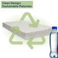 thumbnail image 5 of Kolcraft Love & Comfort Sustainable Fiber Crib & Toddler Foam Mattress, 5 of 9