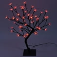 thumbnail image 5 of Cherry Blossom Bonsai Tree, Eighteen Inch, 48 LED Lights, Warm White and Color-changing Modes, 5 of 5