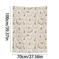 thumbnail image 4 of Fall Throw Blanket 27.5*39.4 Inch Burnt Orange Pumpkin Decorative Autumn Thanksgiving Day Themed Blanket Soft Lightweight Home Office Flannel Blankets for Couch Sofa Bed Living Room Decor, 4 of 8