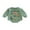 Army Green, variant on BemeyourBBs Infant Baby Boy God Says I Am Dinosaur Outfit Bubble Rompers Sweatshirt Long Sleeve Crew Neck Cute Fall Winter Spring Jumpsuit Christian Baby Clothes