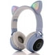 thumbnail image 2 of Audifonos Fashion Led Orejas De Gato Bluetooth Color Celeste, 2 of 8