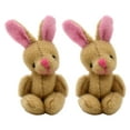 thumbnail image 2 of Soft 5cm Mini Joint Bear/Rabbit Dollhouse Ornaments Stuffed Toys :12 Dollhouse Decor , Rabbit, 2 of 8