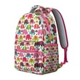 thumbnail image 2 of Cute Elephant College Backpack - Durable Waterproof Bookbag, Fashionable Laptop Backpack for Students, Comfortable Shoulder Straps, Elephant Design, 2 of 6
