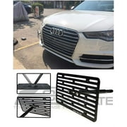 Extreme Online Store 2012-2018 Audi A6 | EOS Plate Version 2 Full Sized Front Bumper Tow Hook License Relocator Mount Bracket