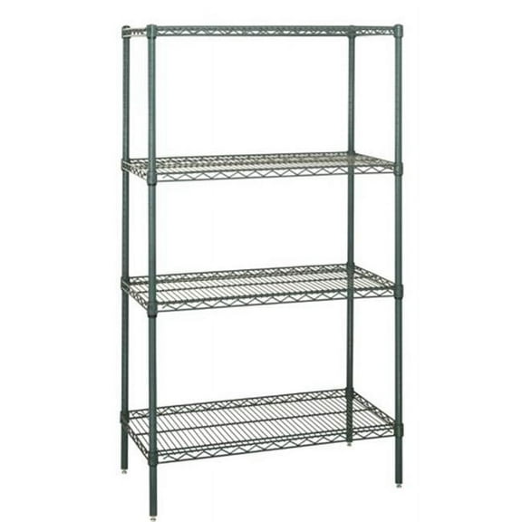 4-Shelf Proform Wire Shelving Starter Kit, 21 x 36 x 63 in.