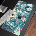 thumbnail image 1 of Alfombrillas de ratón para juegos, alfombrilla grande de goma antideslizante para teclado LIUWENJING unisex, 1 of 2