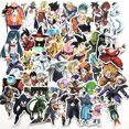 thumbnail image 1 of Pegatinas de PVC impermeables de Anime de dibujos animados para la etiqueta del teléfono de la maleta del coche, 1 of 6