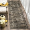 thumbnail image 2 of SAFAVIEH Vintage Cennetig Traditional Area Rug, Soft Anthracite, 9' x 12', 2 of 6