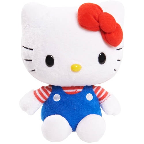 Hello Kitty Bean Plush, Classic Blue