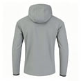 thumbnail image 6 of BVOFAR Men's Waterproof Quarter Zip Pullover Athletic Windbreaker Lightweight Breathable Rain Jackets with Pockets Outdoor Hiking Travel Camping Raincoats Gray S, 6 of 6