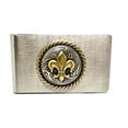 thumbnail image 1 of Cigar Cutters by Jim MC-FLR1 Fleur de Lis Argent Clip, 1 of 1
