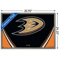 thumbnail image 3 of NHL Anaheim Ducks - Logo 21 Wall Poster, 22.375" x 34", Framed, 3 of 3