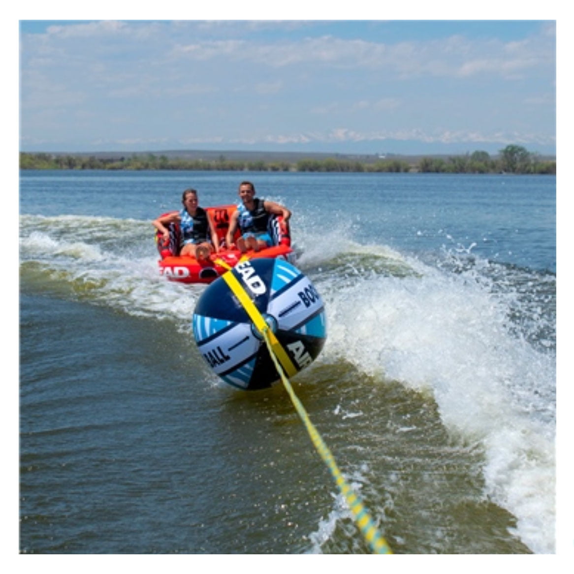 AIRHEAD Water Sports Boat Float, AHBB-2030 Bob Tow Rope with AIRHEAD Water Sports Boat Float, AHBB-2030 Bob Tow Rope with
