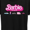 thumbnail image 3 of Barbie the Movie - Barbie Transportaion Vehicles - Women's Short Sleeve Graphic T-Shirt, 3 of 5