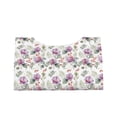 thumbnail image 2 of Goofa Orchids Flowers Pattern Triangle Square Tissue Box Cover, Modern PVC Leathe Facial Paper Holder,Decorative Holder/Organizer for Bathroom Vanity Countertop, 2 of 9