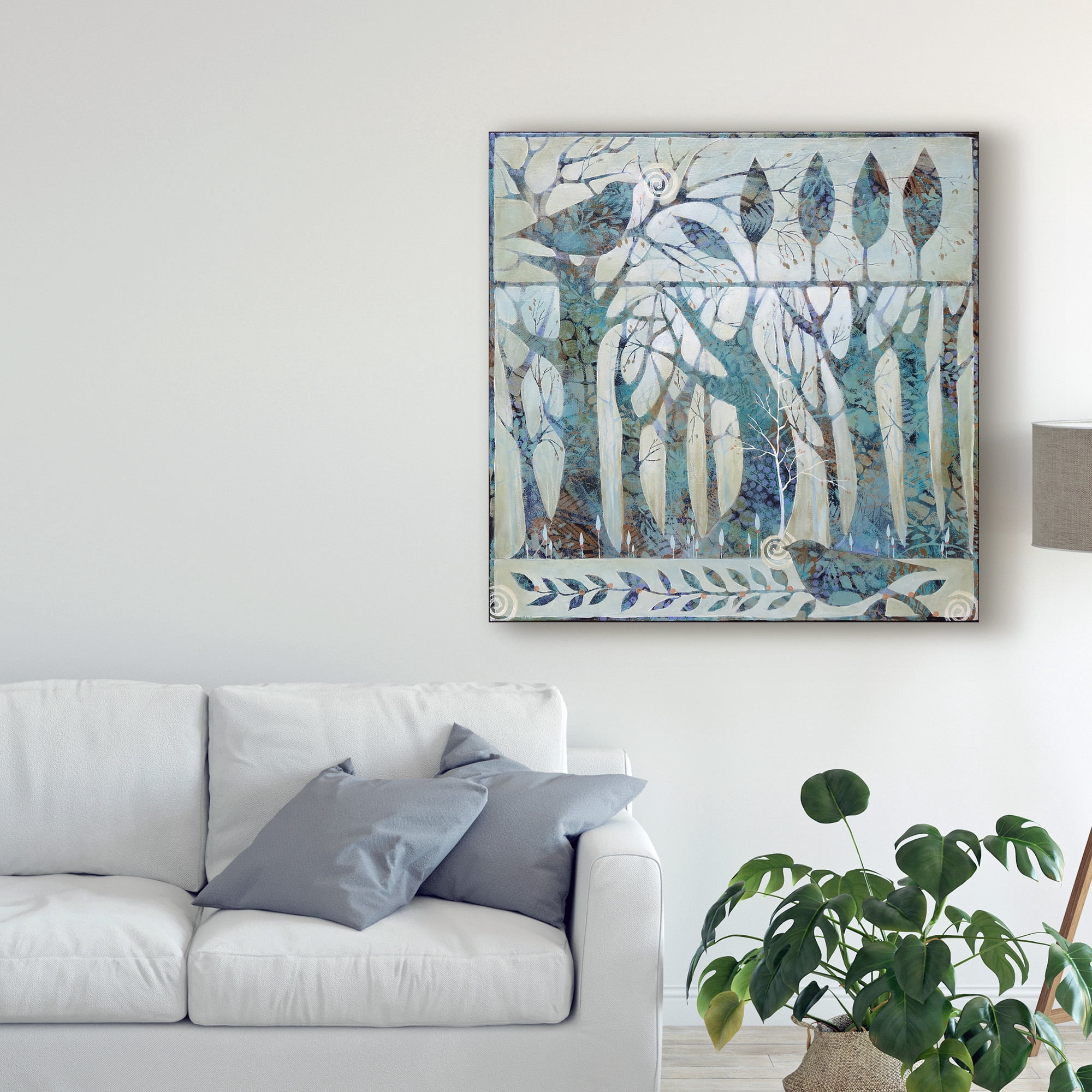 Trademark Fine Art 'Song of Serenity' Canvas Art by Sue Davis