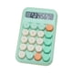 thumbnail image 2 of Fiudx Mini Calculadora Digital, Pantalla Lcd de 8 Dígitos, Diseño de Teclas Redondas, Agarre Cómodo, Elegante Diseño Degradado, Batería de Larga Duración, Uso Doméstico y Escolar, Tamaño Portátil, No, 2 of 7