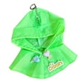 thumbnail image 2 of Ropa de felpa chubasquero para muñeca de 15cm Strade Fareast Limited Verde, 2 of 5