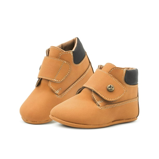 Zapato Preandante Karsten Primeros Pasos Niño Botita Miel Beige 12