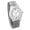 Silver, variant on Collections Etc Men's Glow-in-the-Dark Hands Easy-to-Read Stretch Band Watch