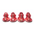 thumbnail image 3 of Agiferg 4Pcs Anti-slip Spring Summer Pet Boots Paw Breathable Mesh Soft Bottom Dog Shoes, 3 of 4