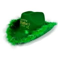 thumbnail image 2 of Decoraciones del Día de San Patricio Sombreros del Día de San Patricio con luz Sombrero de terciopelo verde del Día de San Patricio Accesorios de fiesta del Día de San Patricio Sombrero verde para la, 2 of 7