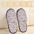 thumbnail image 2 of Fotbe Dachshund Dog Puppy Pattern Women's Fuzzy Slippers Plush Slippers Fluffy Winter House Shoes Indoor and Outdoor-Large, 2 of 8