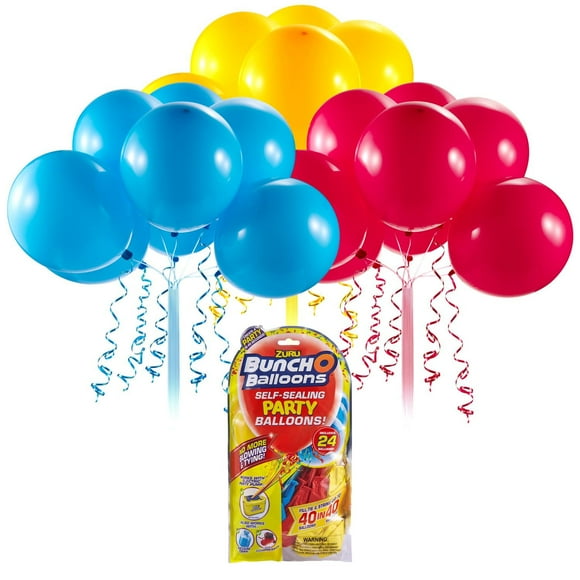 Bunch O Balloons 24x 11 Inch Self-Sealing Latex Party Balloons