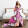 thumbnail image 4 of Hello Kitty Blanket, Super Soft Throw Blanket, Cozy Flannel Blankets For Boys Girls, Warm Blankets For Couch Sofa Bed, 40"X30", 4 of 9
