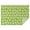 Green Daisy Flower, variant on Green Daisy Flower Pattern Rectangle Tablecloth 60"x84",Waterproof Polyester Rectangle Table Cloth, Wipeable Spillproof Polyester Tablecloth for Dining, Camping, Indoor and Outdoor