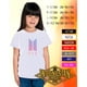 thumbnail image 4 of Camiseta Bts FHF FHF F para niñas, 4 of 4