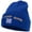Royal, variant on US Coast Guard Logo Embroidered 12 Inch Long Knitted Beanie - Navy OSFM