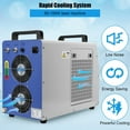 thumbnail image 3 of Soonbuy CW-5000 Industrial Water Chiller, 3868 BTU/Hour, 7L 1.14HP 2.64gpm Water Cooling System for 40W 50W 60W 70W 80W 90W 100W CO2 Laser Engraving & Cutting Machines, 3 of 7