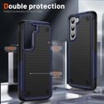 thumbnail image 5 of Designed for Samsung Galaxy S22 Plus Case Galaxy S22+ Case Gift Militay Grade Drop Protective Cover Shockproof Case for Galaxy S22 Plus Phone Case for Women Men boy Girl (Blue+Black), 5 of 17