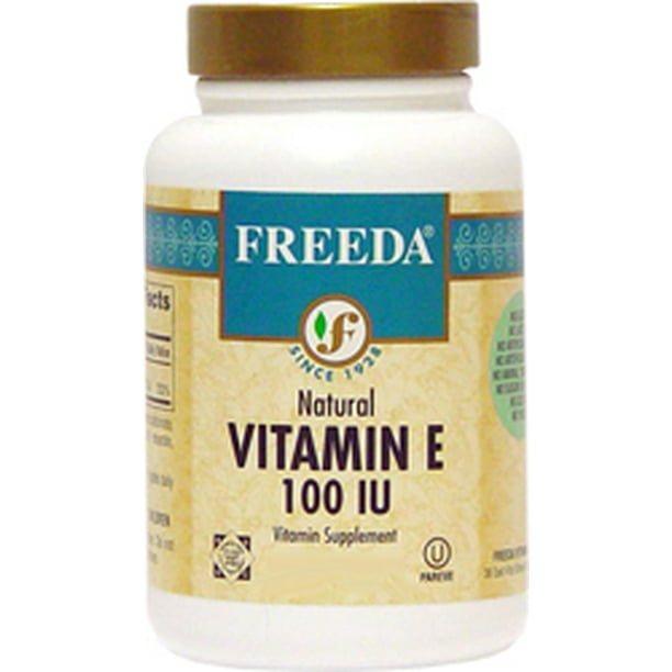Freeda Kosher Vitamin E 100 IU 100 Tablets