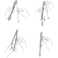 thumbnail image 3 of 4-PACK - DMC Stitchbow Floss Holders - 10pcs (total of 40), 3 of 3