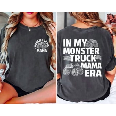 Monster Truck Mama Shirt Pregnant Mom Shirt Monster Truck Shirt Boy Birthday Party Shirt New Mom Shirt Baby Shower Gift T Shirt All Size S-3XL