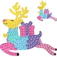 thumbnail image 1 of Juego pop de rompecabezas Fidget Toy HUOGUO Big Christmas Elk, 1 of 5