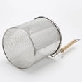 thumbnail image 4 of Abbracc Noodle Colander Mesh Basket Dumplings Food Frying Home Kitchen Strainer 14cm, 4 of 9
