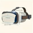thumbnail image 4 of VR Smart 3D Glasses, Lightweight Adjustable Lenses, Battery-Free for Immersive VR, Compatible with 4.7-6.53" Phones, Movies, Gaming & Home Theater, Ergonomic Comfort Fit, 4 of 10