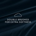 thumbnail image 5 of Breathable Cool Wrinkle Resistant Bed Sheets Set + 1 Bonus Pillowcase Navy Blue for Twin Size Bedding by Comfort Canopy, 5 of 12