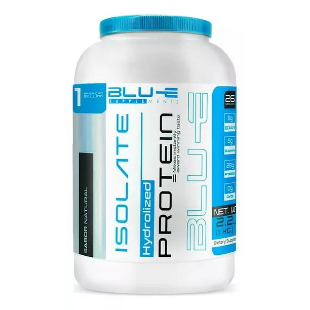 Proteína Whey Hidrolizada Isolate Blu-e 1kg 23 Servicios Sabor Capuchino
