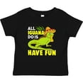 thumbnail image 3 of Inktastic Iguana Funny Pet Boys or Girls Toddler T-Shirt, 3 of 5