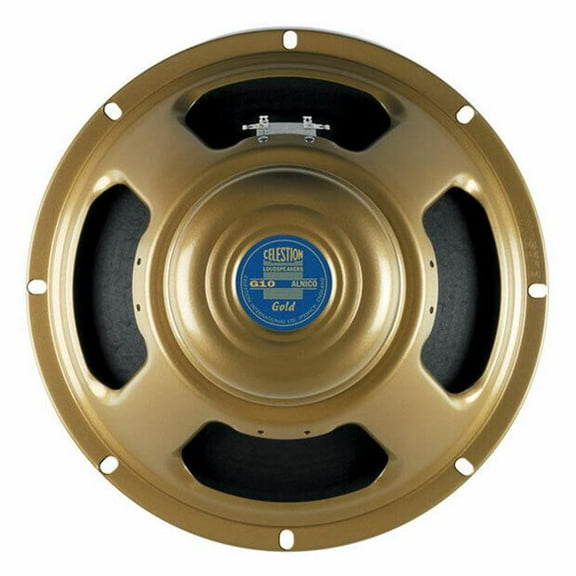 10 in. 15 Ohm G10 40W Speaker, Gold