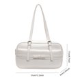 thumbnail image 2 of Satchel Purse Axila Bolso Hombro PU Cuero Con Correa Ajustable para Mujeres Traking Viajes, 2 of 9