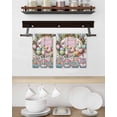thumbnail image 3 of Easter Gnomes Kitchen Dish Towels for Drying Dishes Set of 4, Pink Blue Eggs Spring Flowers Branches Wooden Waffle Weave Microfiber Hand Tea Bathroom Towels Quick Dry & Absorbent Towel 15.7x23.6, 3 of 7