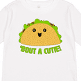 thumbnail image 4 of Inktastic Taco Bout a Cutie Cute Taco Pun Boys or Girls Long Sleeve Toddler T-Shirt, 4 of 5